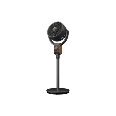 Fabrilamp - Ventilator de Bodenventilator montenegro schwarz/buche 40w 3 Geschwindigkeiten 3 Stufen Image