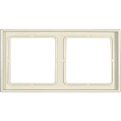 2fach Rahmen ls 990 Creme-Weiß LS982W 1 St. - Jung Image