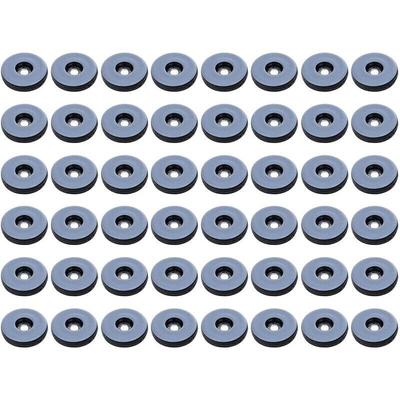 Möbelgleiter, 48er-Pack runde Teflon-Möbelgleiter, Antivibrations-Möbelgleiter – 19 mm, (rund) Image