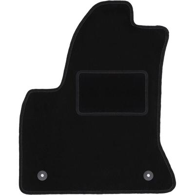 Fahrermatte schwarz für: Citroen C4 Picasso I Minivan (2006-2013)