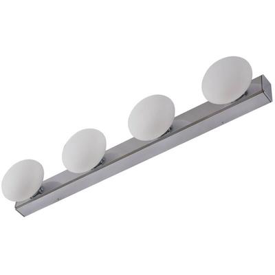 Wandleuchte, Wandlampe Bad 'Myrra' aus Aluminium für Badezimmer von Lucande Image