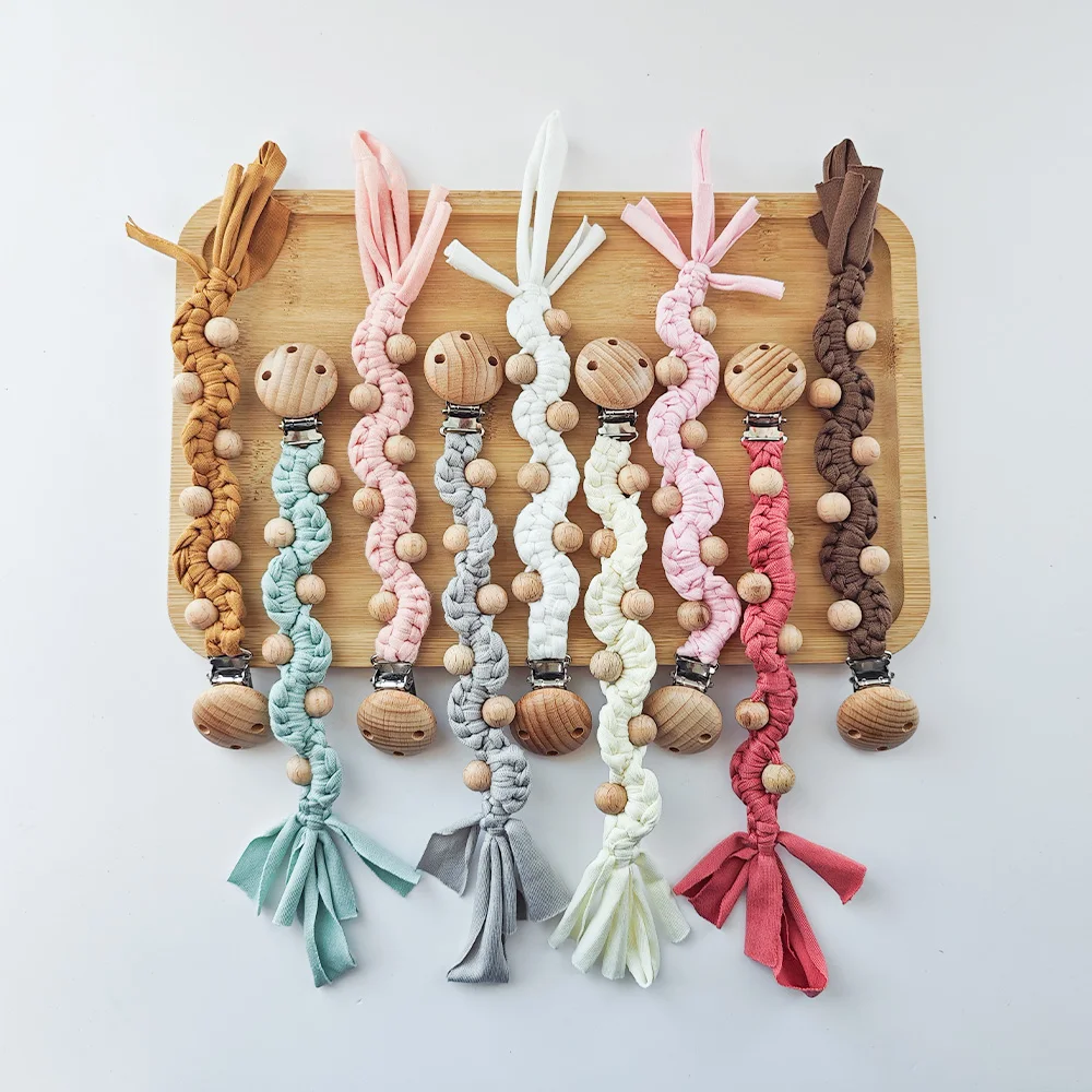 Baby-Schnullerclip – Sicherer und ungiftiger Beißclip, geeignet für niedliche Foto-Requisiten und Baby-Geschenke für Neugeborene Image