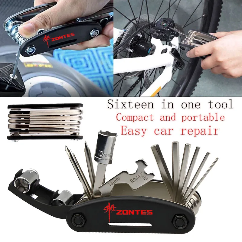 Motorrad Multi Reparatur Schraubendreher Werkzeug Set Für Zontes Shengshi 310R 310X 310V ZT125 T310 350E 350D 350M 350R 350X GK350 ZT250 Image