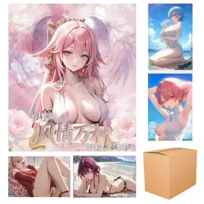 Großhandel Göttin Geschichte Karte Booster Box Manwu Animation Spiele Wiafu A6 Sammlung Karte Image