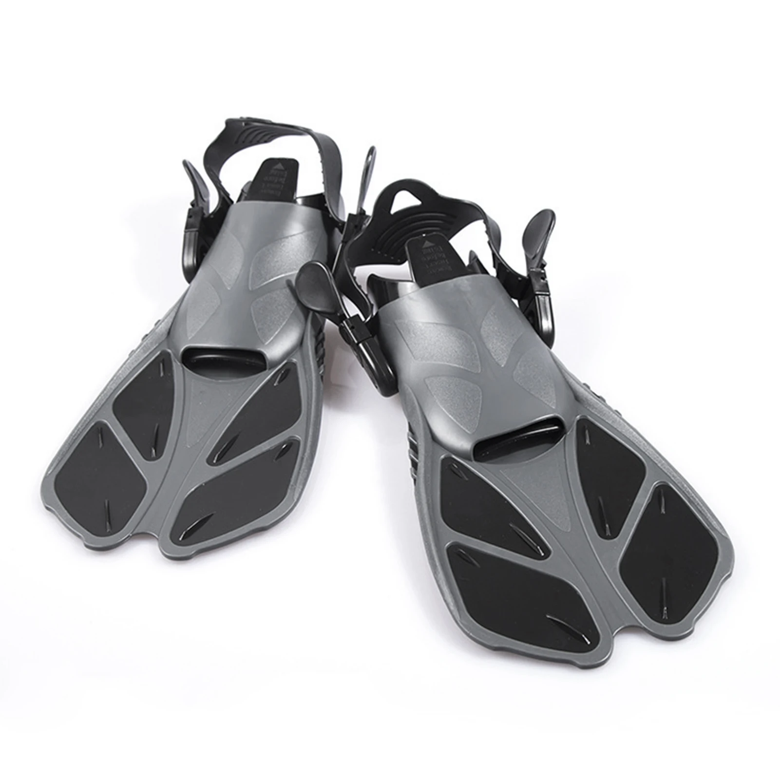 Flossen kurze verstellbare Schwimm flossen Tauch flossen kurze Männer Frauen Schnorchel Schwimm flossen Kinder Flossen Ausrüstung Set Image