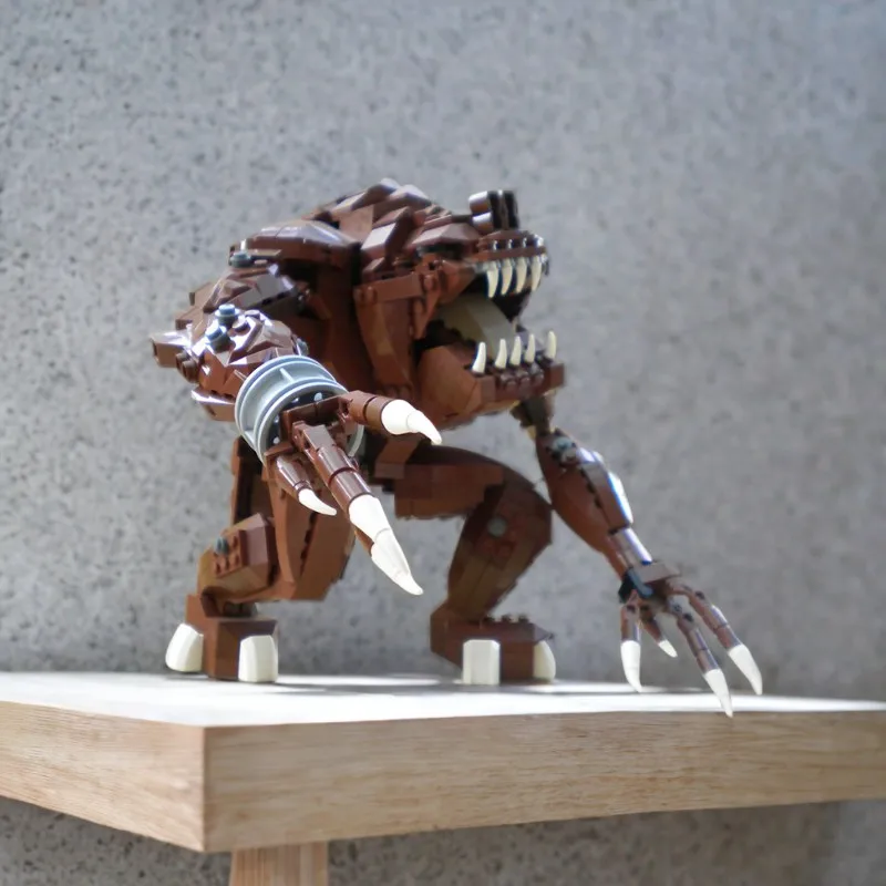 1037 Stück Star Bat Rancor-Modellbausteine – Ultimate Collector Series Modulare Kreatur, ideales Geburtstagsgeschenk für Sammler Image