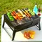 Barbecue pliant, barbecue, barbecue portable d