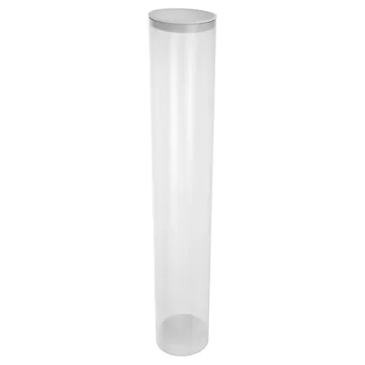 Transparent Badminton Bucket Portable Ball Storage Container Light Grey Plastic Shuttlecocks ganizer