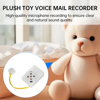 Recordable Sound Module Electric Plush Toy Music Record Box High-fidelity Voice Message Recorder