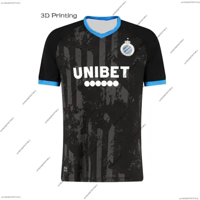 2025 New Arrivals Belgium Football Club Brugge Men Football Sports Jersey T-Shirt Boys Summer Breathable Short Sleeve 25-26