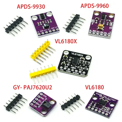 Gesture recognition sensor PAJ7620U2 9 gesture recognition APDS-9930 APDS-9960 VL6180 VL6180X Range