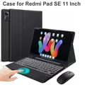 Custodia per Xiaomi Redmi Pad SE Custodia con tastiera Bluetooth staccabile da 11 pollici per Redmi Pad SE 11