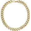 Panzerkette TOMMY HILFIGER "WILD, 2790635, 2790636", bunt (gelbgoldfarben, blau, rot, weiß), Halsketten, Herren, Edelstahl, L: 45,5cm B: 15mm, mit Emaille, B:15mm