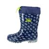 Gummistiefel LICO "Stiefel Power Blinky", Gr. 27, blau, Synthetik, Schuhe