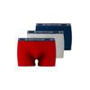 Boxershorts TOM TAILOR "Buffer", Herren, Gr. L, rot (rot, mittel, uni), Single Jersey, Obermaterial: 95% Baumwolle, 5% Elasthan, unifarben, bequem, Unterhosen, mit angenehmen Logobund
