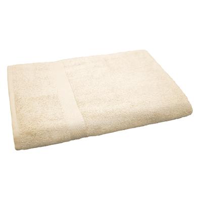 Duschtuch DYCKHOFF "Opal", beige (perle), B:70cm L:140cm, Frottier, Frottier, Handtücher (Packung), mit formstabiler Borte Image