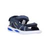 Sandale ZIGZAG "Trice", Gr. 31, blau (blau, weiß), Polyurethane, Kunstfaser, casual, Schuhe, mit blinkender Leucht-LED-Sohle