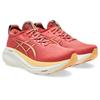 Laufschuh ASICS "GEL-NIMBUS 27", Gr. 42, schwarz pink clay, orange glow, Textil, sportlich, Schuhe
