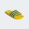 Badesandale ADIDAS SPORTSWEAR "AQUA ADILETTE", Gr. 42, gelb, bright royal, gelb, Synthetik, sportlich, Schuhe
