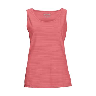 Funktionstop KILLTEC "KOS 41 WMN TP", Damen, Gr. 36, rosa (rosé), Oberstoff: 93% Polyester, 7% Elasthan, sportlich, Tops, Schnelltrocknendes Funktionstop, dezent gestreift Image