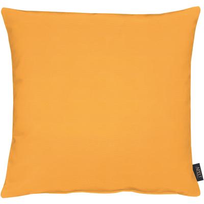 Dekokissen APELT "4362 Rips Uni" Gr. 2, orange (orange, unifarben), B:51cm L:51cm, Mischgewebe, Dekokissen_Sitzkissen_Kissenhüllen, Kissenhülle mit Füllung, 1 Stück Image