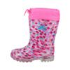 Gummistiefel LICO "Stiefel Power Blinky", Gr. 34, rosa, Synthetik, Schuhe