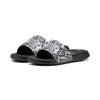 Badesandale PUMA "POPCAT 20 SNAKE CHIC", Gr. 39, schwarz (puma schwarz, puma silber), Synthetik, animal-print, sportlich, Schuhe