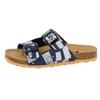 Pantolette LICO "Pantolette Bioline Rocky", Gr. 29, blau, Synthetik, Schuhe