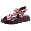 Riemchensandale TAMARIS, Damen, Gr. 42, bunt (multi), Textil, casual, Schuhe, Plateau, Sommerschuh, Sandalette mit Touch It-Ausstattung