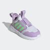 Slip-On Sneaker ADIDAS SPORTSWEAR "TENSAUR COMFORT KIDS", Gr. 27, cloud weiß, lime burst, powder plum, Textil, Synthetik, sportlich, Schuhe, für Kinder