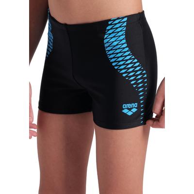 Badehose ARENA, Jungen, Gr. 152, N-Gr, schwarz (schwarz, turquo), Obermaterial: 80% Polyamid, 20% Elasthan, sportlich, Badehosen Image