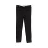 Leggings TOM TAILOR, Mädchen, Gr. 128, N-Gr, schwarz (deep schwarz), Obermaterial: 72% Viskose, 23% Polyester, 5% Elasthan, unifarben, casual, regular fit knöchelfrei, Hosen, mit Taschen