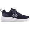 Sneaker LOTTO, Kinder, Gr. 28, blau (navy, weiß), Synthetik, Kunstfaser, unifarben, sportlich, Schuhe, - extra leicht & bequem
