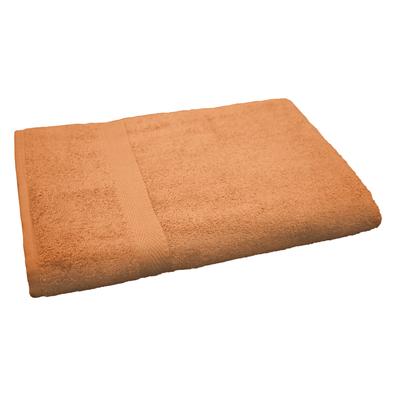 Duschtuch DYCKHOFF "Opal", orange (terracotta), B:70cm L:140cm, Frottier, Frottier, Handtücher (Packung), mit formstabiler Borte Image