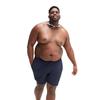 Badeshorts SPEEDO, Herren, Gr. XXXL, N-Gr, blau (navy), Gewirkt, Obermaterial: 100% Nylon, sportlich, Badehosen, in großen Größen