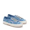 Sneaker SUPERGA "2750 SANGALLO", Gr. 42, blau indaco, favorio, Textil, sportlich, Schuhe