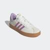 Sneaker ADIDAS SPORTSWEAR, Gr. 38,5, core weiß, preloved lila, powder plum, Synthetik, Leder, sportlich, Schuhe, inspiriert vom Design des adidas samba