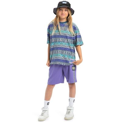 Funktionstop QUIKSILVER "Global Heat", Kinder, Gr. 16, aqua sky global heat 32x32, [Hauptmaterial] 55% Baumwolle, 45% Baumwolle, Tops Image
