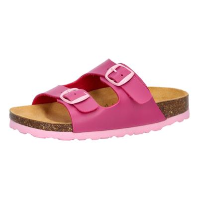 Hausschuh LICO "Pantolette Bioline Kids", Gr. 38, rosa, Synthetik, Schuhe Image