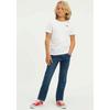 Stretch-Jeans LEVI'S KIDS "LVB 511 ECO SOFT PERFORMANCE J", Jungen, Gr. 12/152, N-Gr, blau (mid indigo blau used), Denim/Jeans, Obermaterial: 76% Baumwolle, 23% Polyester, 1% Elasthan, casual, slim fit, Jeans, for BOYS