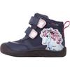 Winterboots KAPPA, Damen, Gr. 21, blau (navy, pink), Synthetik, sportlich, Schuhe, Snowboots, Winterstiefel, Winterschuhe, wasserdicht und gefüttert