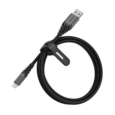 OTTERBOX USB-Kabel "Premium Cable USB A-Lightning 1M", schwarz, 100cm, Kabel Image