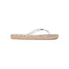 Sandale ROXY "Viva Jelly", Gr. 7(37), beige (champagne), Obermaterial: 98% Synthetikmaterial, 2% Metall / Futter: 100% Synthetikmaterial / Außensohle: 100% Moosgummi, Schuhe