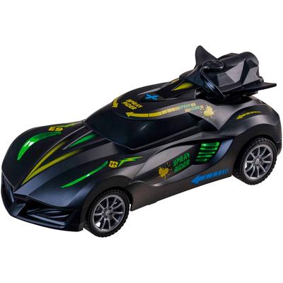 RC-Auto HAPPY PEOPLE "Spray Rider", schwarz, Fernlenkfahrzeuge, KinderB:8cm H:6cm, Kunststoff, mit Fernbedienung und Nebel-Sprühfunktion, B:8cm H:6cm