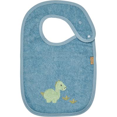 Lätzchen STERNTALER "Dino Rexi, blau", Baby, blau, Baumwolle, Lätzchen Image