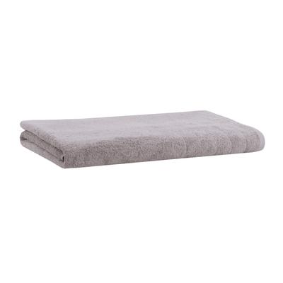 Badetuch CARL ROSS "HygieniCotton", grau (platin), B:70cm L:140cm, Frottee, Obermaterial: 100% Baumwolle, Handtücher (Packung), mit 2 Aufhängekordeln Image