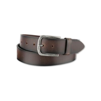 Ledergürtel BERND GÖTZ, Damen, Gr. 100, braun, Leder, unifarben, casual,modisch, Gürtel, für bullenstarke Jeansauftritte Image