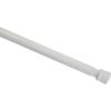 Scheibenstange GARDINIA "Spannstange Ø 23/26 mm" Gr. 3, weiß, L:220cm, Aluminium, Gardinenstangen, vielseitig einsetzbar