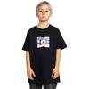 Shirttop DC SHOES "Metallic Star", Kinder, Gr. 16(165-172cm), schwarz, [Hauptstoff] 75% Baumwolle, 25% Baumwolle, Tops