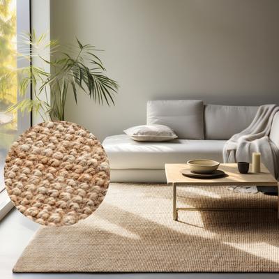Teppich HANSE HOME "Jaipur Juteteppich, als Läufer und in Rund", naturgold, B:60cm H:10mm L:90cm, Jute, Teppiche, 100% Naturfaser, Wohnzimmer, Esszimmer, Schlafzimmer, GRS Image